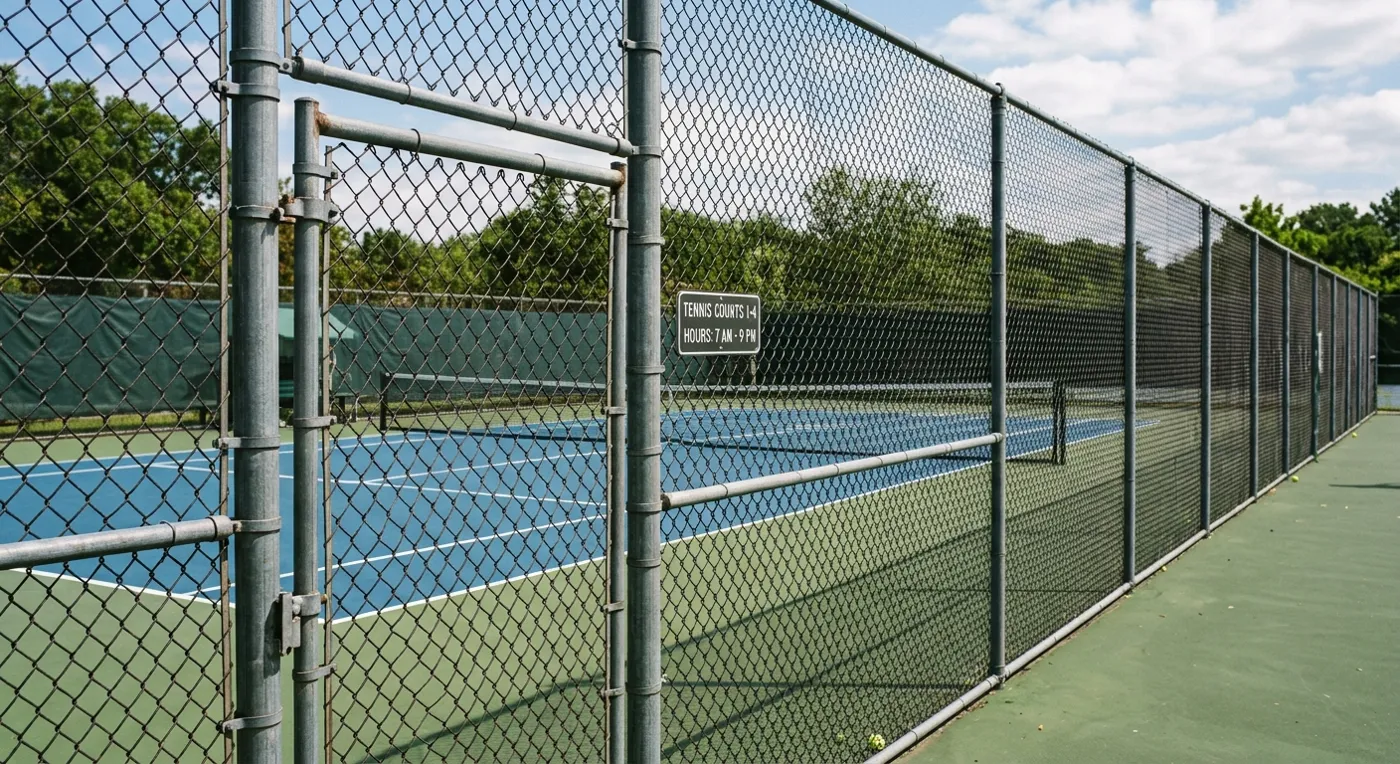 Tennis Court Fencing in Amarillo, TX
